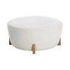Cyan Ottoman