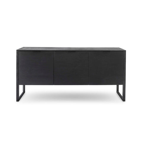 Irving 3 Door Sideboard-Black