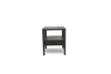 Hara 1 Drawer Accent Table-Black