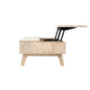 Gia Coffee Table W/ Lift Top- Light Driftwood